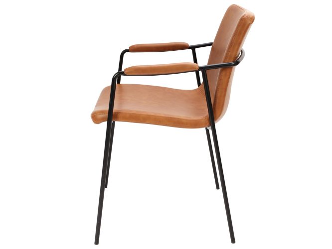 Klasyczne krzesło tkanina vintage 209 profil TAMSIN 2