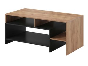 Miniaturka 2 - Stolik kawowy czarno drewniany AURORA