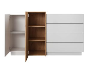 Miniaturka 5 - Komoda do sypialni otwarte szafki MAILS