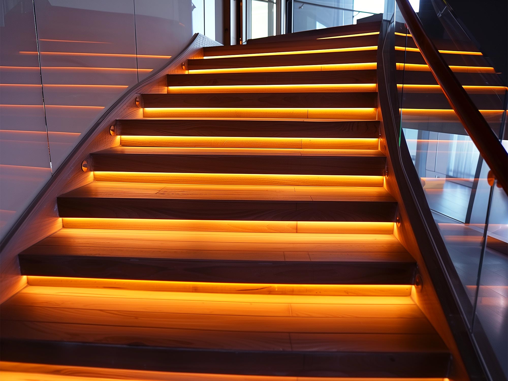 Oświetlenie schodowe – jak bezpiecznie i efektownie oświetlić schody