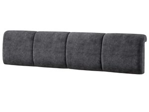 Miniaturka 6 - Przednia strona zagłówka w ciemnoszarej tapicerce