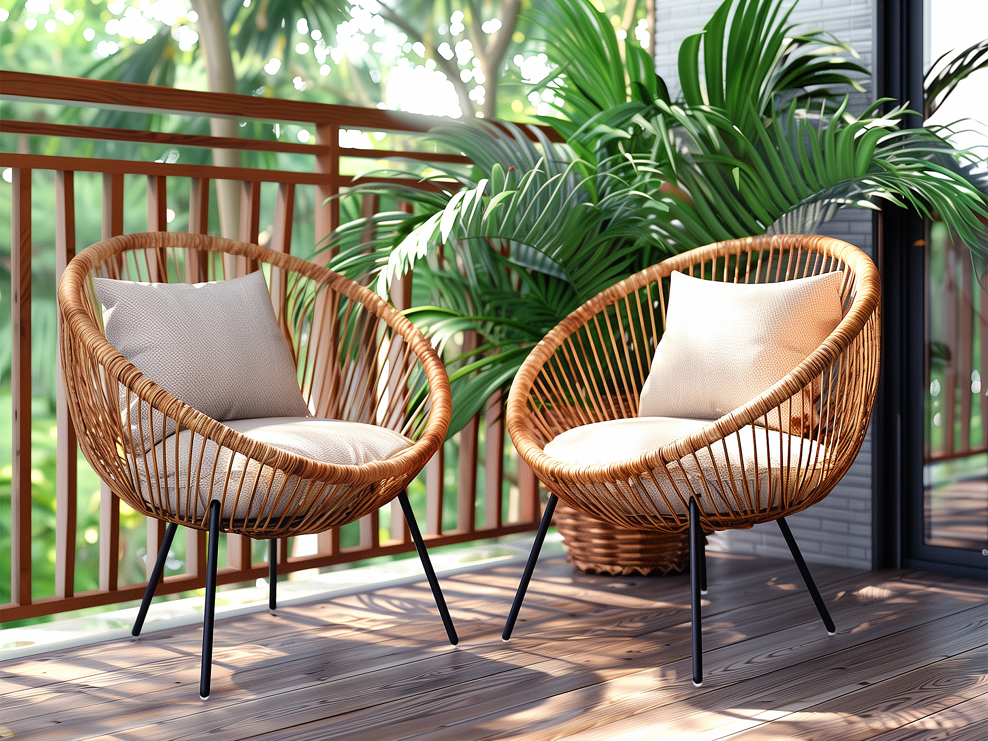 Krzesła na balkon – jak wybrać najlepsze na letnie wieczory