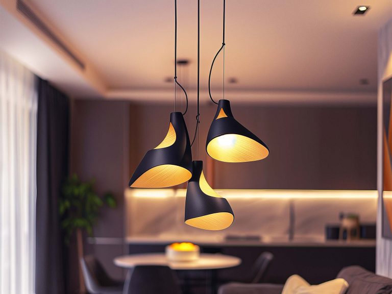 Lampa do salonu nowoczesna