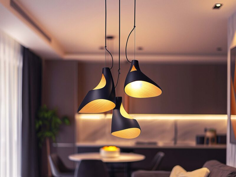 Lampa do salonu nowoczesna