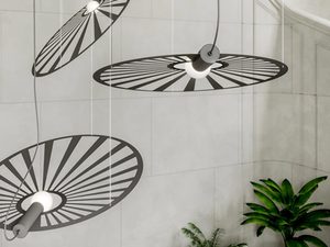 Miniaturka 13 - Lampa sufitowa LED, artystyczny design, geometryczne wzory do wnętrz