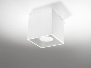 Miniaturka 13 - Designerski biały plafon LED w minimalistycznym stylu