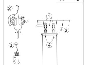 Miniaturka 5 - Instrukcja montażu nowoczesnej lampy wiszącej