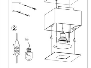Miniaturka 10 - Instrukcja montażu plafonu sufitowego ze schematem instalacji