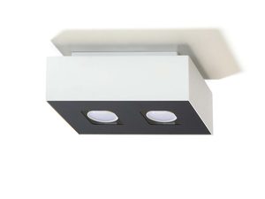 Miniaturka 1 - Plafon 2 Żarówki Minimalizm MISTICA 2