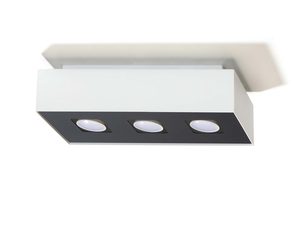 Miniaturka 1 - Plafon 3 Żarówki Designerski Styl MISTICA 3