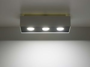 Miniaturka 2 - Plafon 3 Żarówki Designerski Styl MISTICA 3