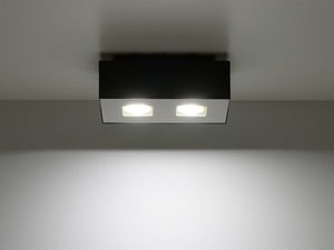 Miniaturka 5 - Plafon 2 Żarówki Minimalizm MISTICA 2