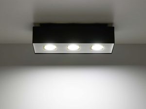 Miniaturka 5 - Plafon 3 Żarówki Designerski Styl MISTICA 3