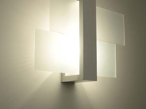 Miniaturka 9 - Nowoczesna Lampa Ścienna XYLON 1 z Drewna i Szkła