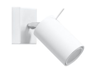 Miniaturka 12 - Reflektor LED biały montowany na ścianie z drewnianym sufitem