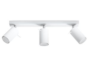 Miniaturka 6 - Biała listwa sufitowa z reflektorami LED, styl nowoczesny