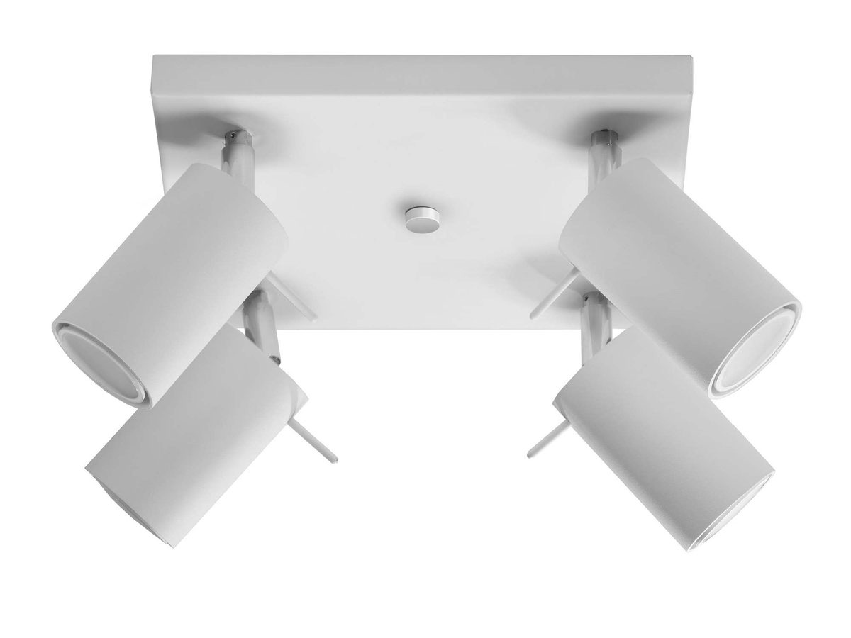 Cztery światła Plafon RING 4 styl loftowy