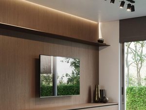 Miniaturka 17 - Szyna LED czarna z punktowym oświetleniem do nowoczesnego wnętrza