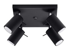 Miniaturka 3 - Cztery światła Plafon RING 4 styl loftowy