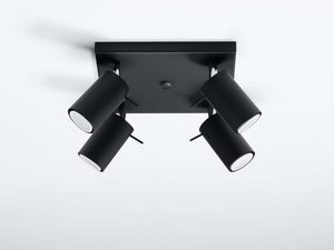 Miniaturka 4 - Cztery światła Plafon RING 4 styl loftowy