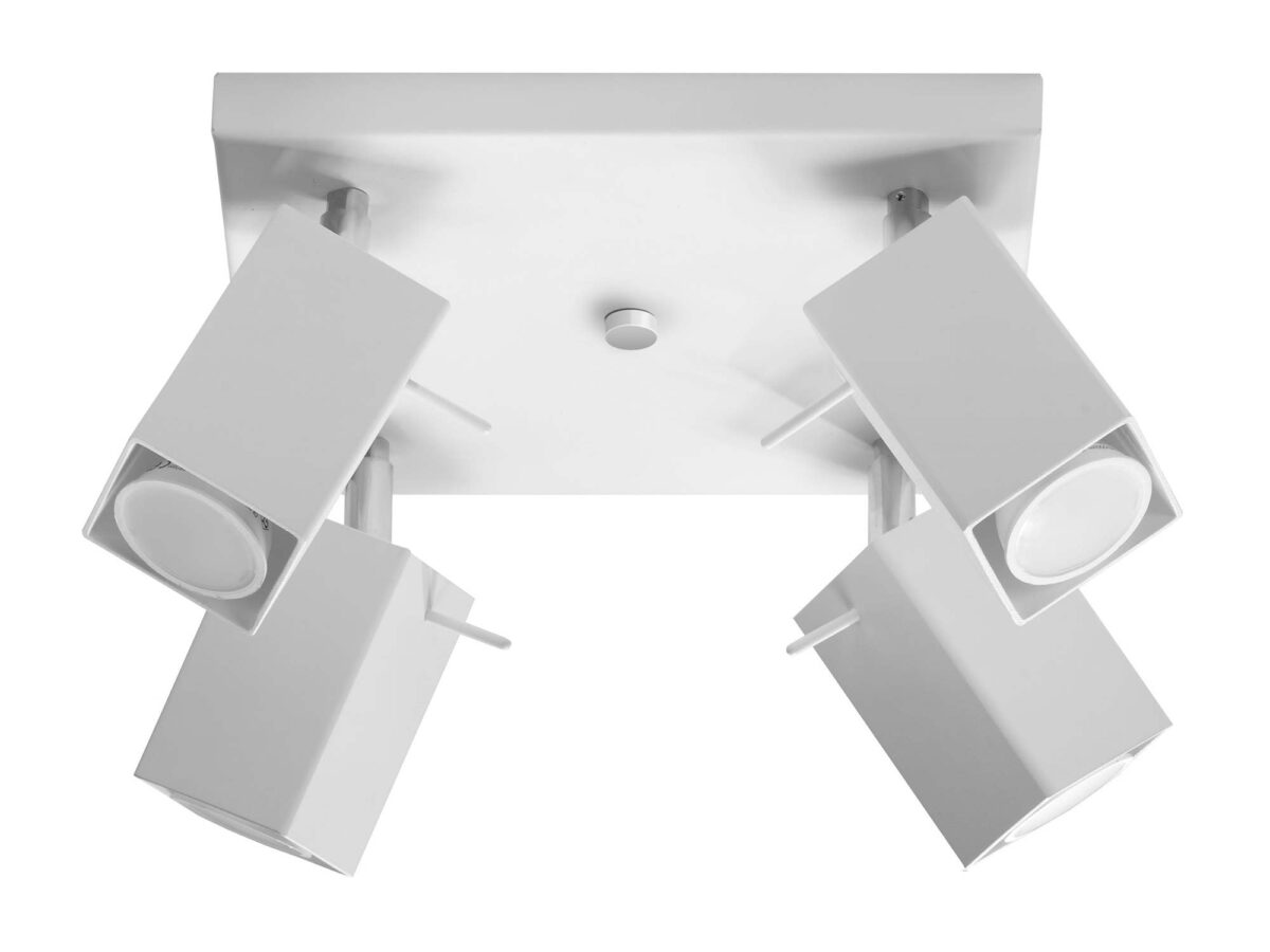 Plafon 4 Żarówki Styl Industrialny MELIA 4