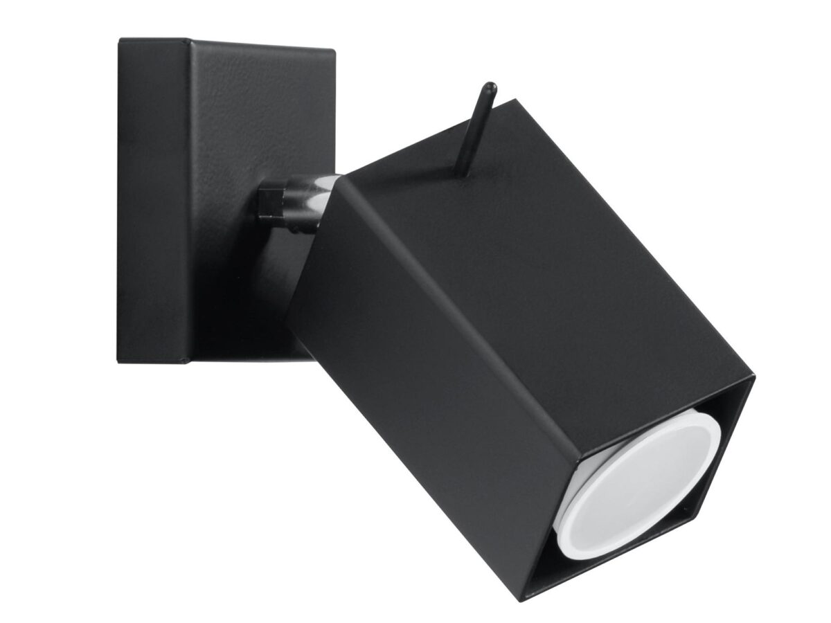 Industrialny Kinkiet ze Stali MELIA 1 Szary