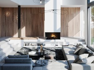 Miniaturka 2 - Nowoczesne lampy sufitowe, okrągła forma, industrialny styl