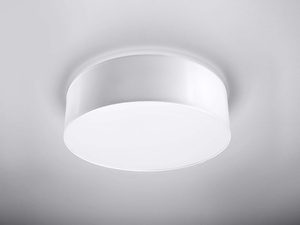 Miniaturka 8 - Biały plafon sufitowy bęben montowany na suficie