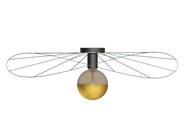 Nowoczesne lampy sufitowe, industrialny styl, geometryczny kształt