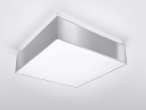 Miniaturka 5 - Szary plafon sufitowy kwadratowy montowany na suficie