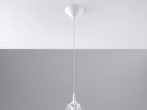 Miniaturka 2 - Neutralna Stalowa Lampa Wisząca EKLIPSA