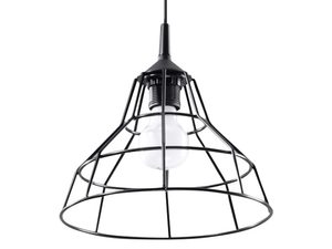 Miniaturka 4 - Neutralna Stalowa Lampa Wisząca EKLIPSA