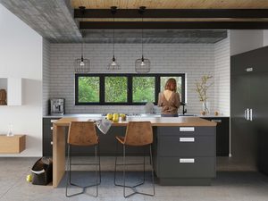 Miniaturka 12 - Neutralna Stalowa Lampa Wisząca EKLIPSA