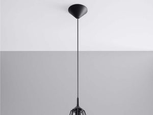 Miniaturka 5 - Neutralna Stalowa Lampa Wisząca EKLIPSA