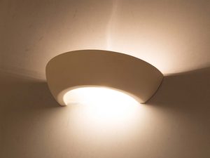 Miniaturka 2 - Owalny kinkiet LED o nowoczesnym designie w aranżacji retro