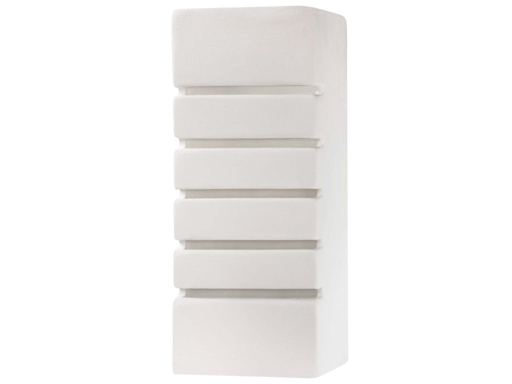 Designerski Kinkiet Ceramiczny Biały Kolor SPIRIT