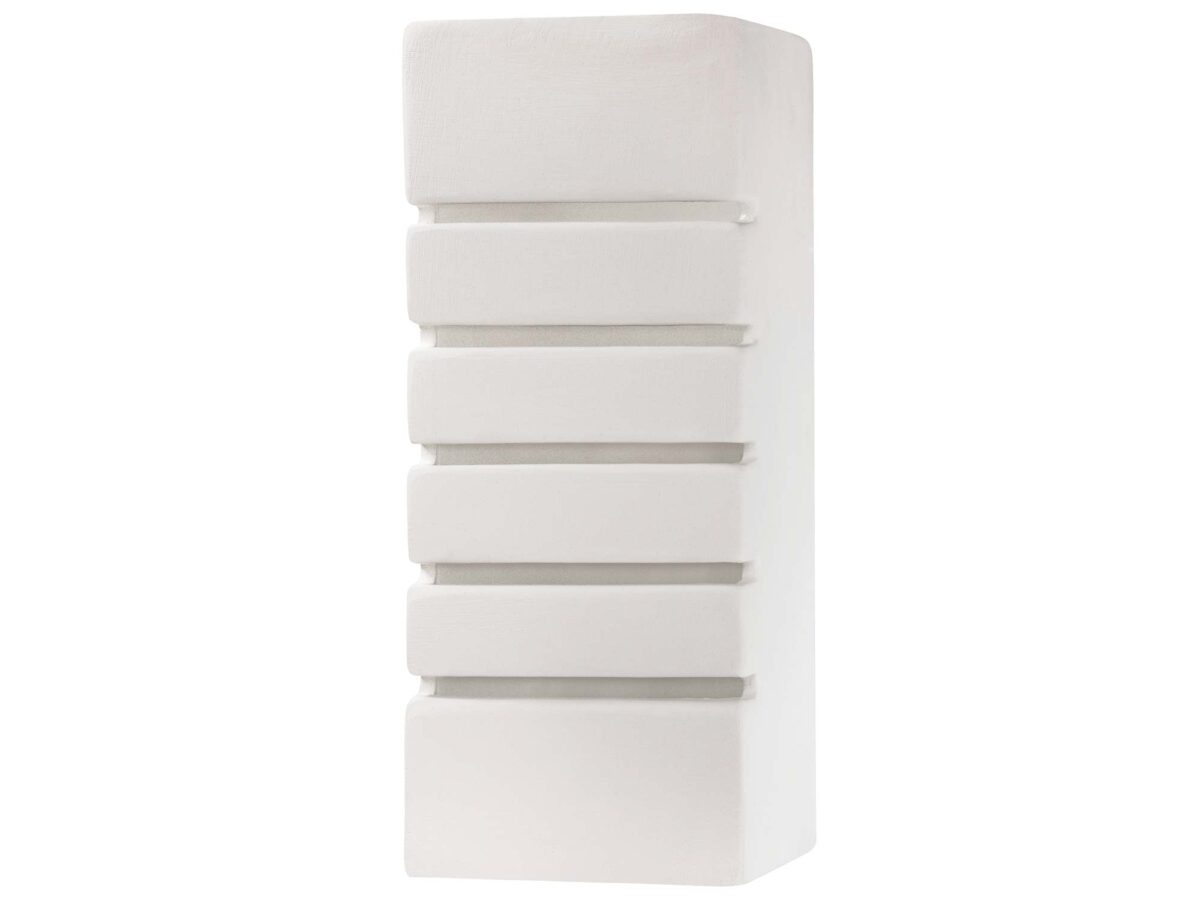 Designerski Kinkiet Ceramiczny Biały Kolor SPIRIT