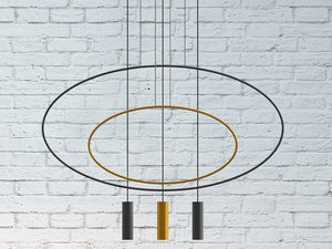 Miniaturka 3 - Lampa wisząca LED, okrągła forma, nowoczesne oświetlenie do wnętrz