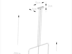 Miniaturka 6 - Techniczne wymiary lampy
