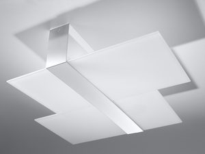 Miniaturka 4 - Geometryczna lampa LED z krzyżującymi się segmentami