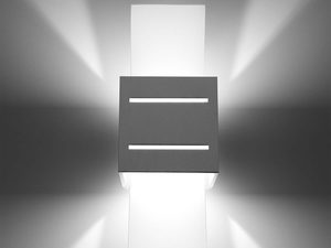 Miniaturka 12 - Solidny Kinkiet z Kolekcji LUCERO Biały