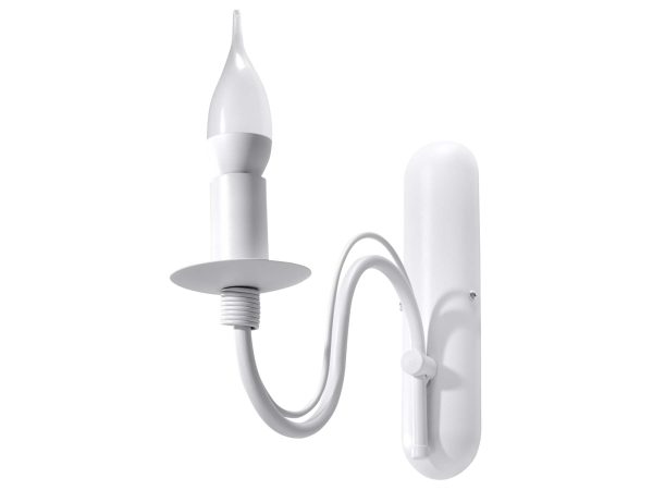 Eleganckie Wykończenie Metalowy Kinkiet MELUSINA