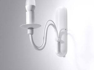 Miniaturka 2 - Eleganckie Wykończenie Metalowy Kinkiet MELUSINA