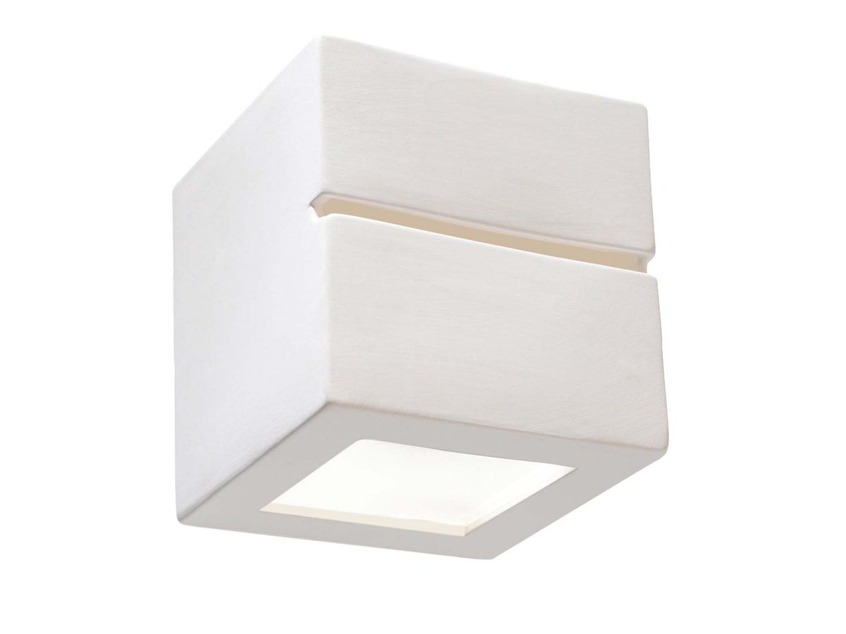 Kinkiet Ceramiczny Geometryczny Kwadrat LUDUS LINE