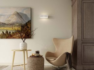 Miniaturka 4 - Biała betonowa lampa wisząca o organicznym kształcie – nowoczesny styl