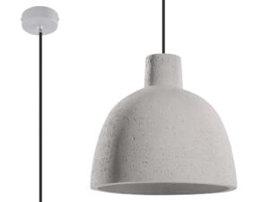 Miniaturka 8 - Biała lampa z betonu architektonicznego – styl skandynawski