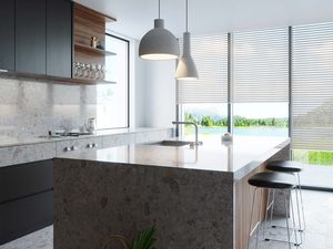 Miniaturka 3 - Designerskie betonowe lampy w kolorze szarym