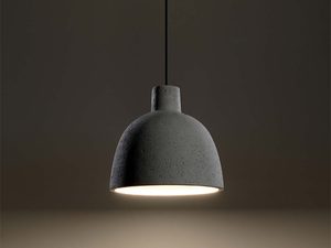 Miniaturka 2 - Ciemnoszara lampa wisząca w kształcie kopuły – nowoczesna aranżacja