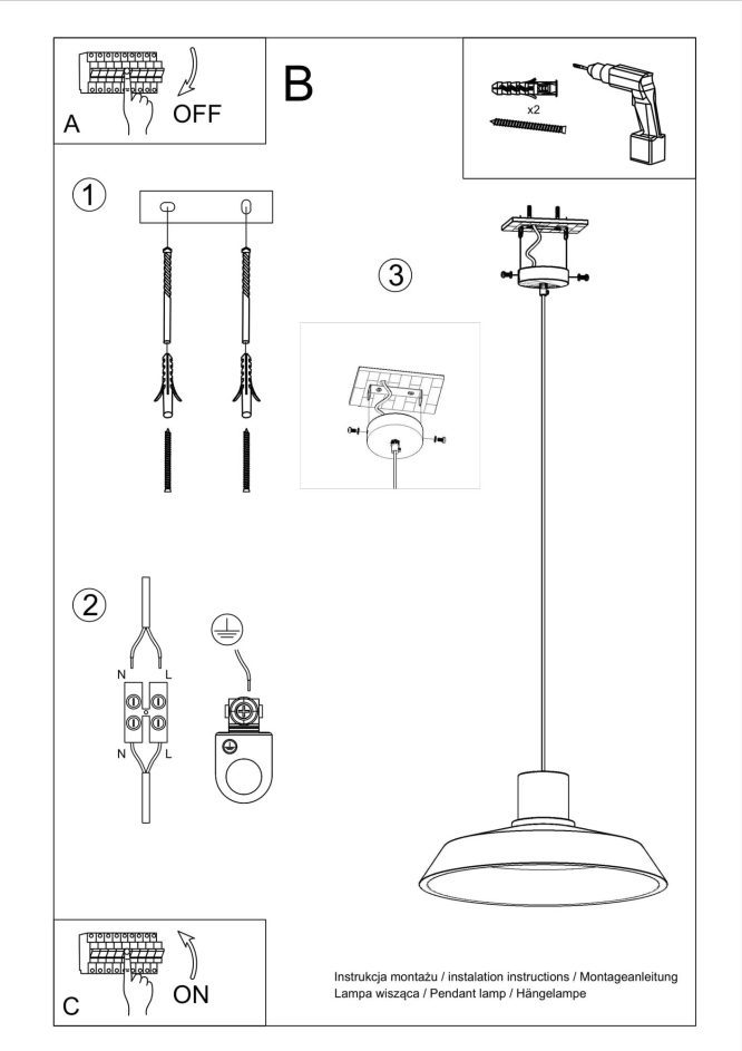 Modna Elegancja Lampy Wiszącej AKIRA