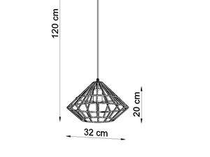 Miniaturka 13 - Elegancka Lampa Wisząca URANUS